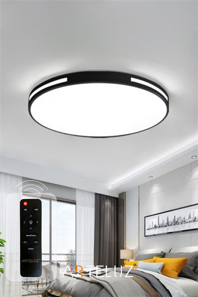YUVARLAK MODEL MODERN PLAFONYER AVİZE (50 CM)