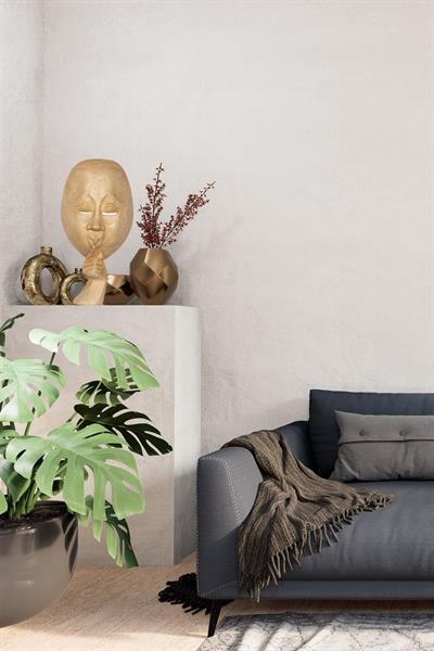 Ahsap Buda Maske El Yapımı Dekoratif Duvar Tablosu