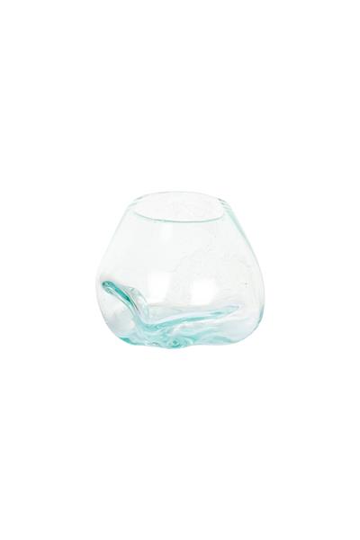 Ahşap El Yapımı Zemin ve Bardak 8 cm x 14 cm