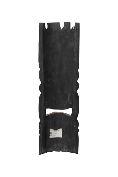 Dekoratif Duvar Objesi Ahşap Kötü Ruhları Uzaklaştıran Maske