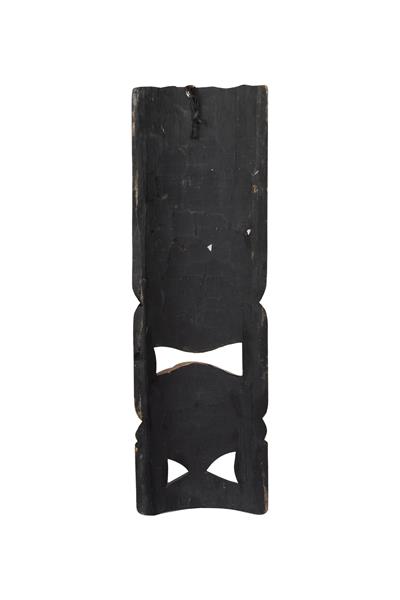 Dekoratif Duvar Objesi Ahşap Kötü Ruhları Uzaklaştıran Maske