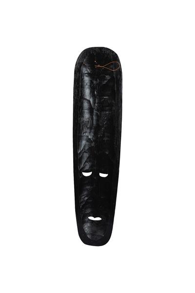 Dekoratif Duvar Objesi Ahşap Kötü Ruhları Uzaklaştıran Maske