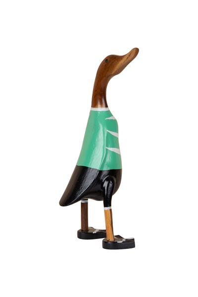 Dekoratif Hayvan Figürü Ahşap El Oyması Ördek