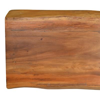 Doğal Suar Ağaç Kütük Masa 310x86x5 cm