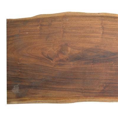 Doğal Suar Ağaç Kütük Masa 410x86x10 cm