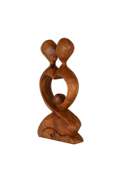 Ev & Ofis Dekoru Hediyelik Ağaç Oyma 19 cm x 10 cm