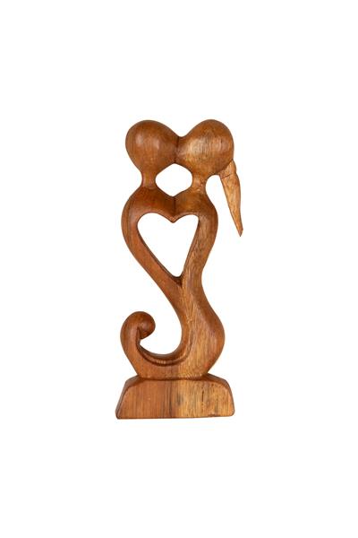 Ev & Ofis Dekoru Hediyelik Ağaç Oyma 19 cm x 10 cm