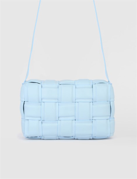 Adelio Light Blue Women's Shoulder Bag