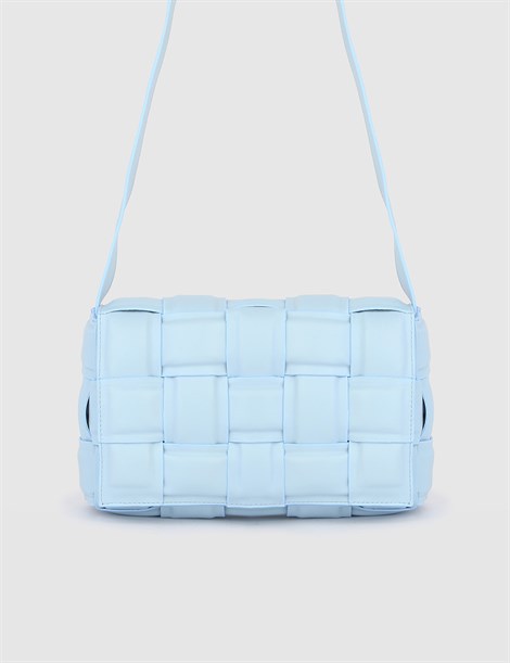 Adelio Light Blue Women's Shoulder Bag