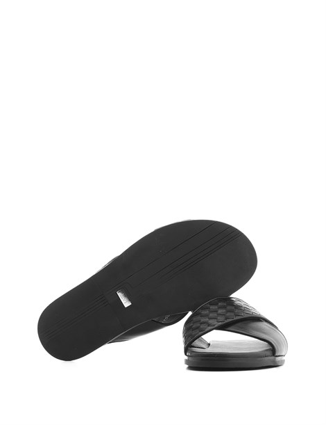 Adrina Men's Slipper Black Nappa