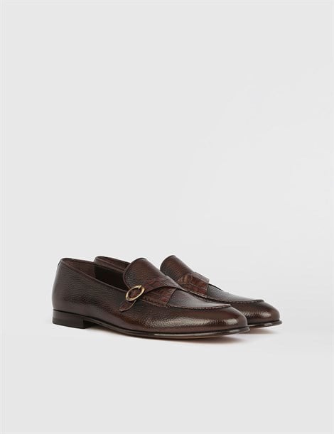 Alamar Brown Leather Men's XXX Shoe