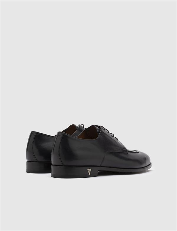 Aldrin Navy Blue Buffalo-Deer Leather Men's Classic Shoe