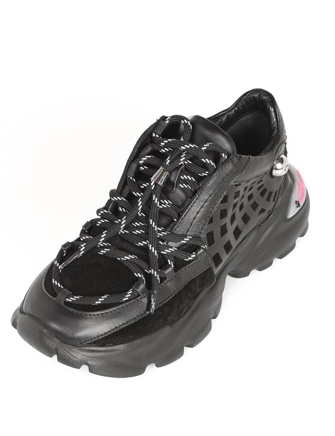 Aleta Women's Sneaker Black Leather
