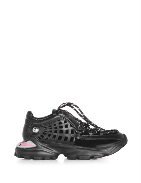 Aleta Women's Sneaker Black Leather
