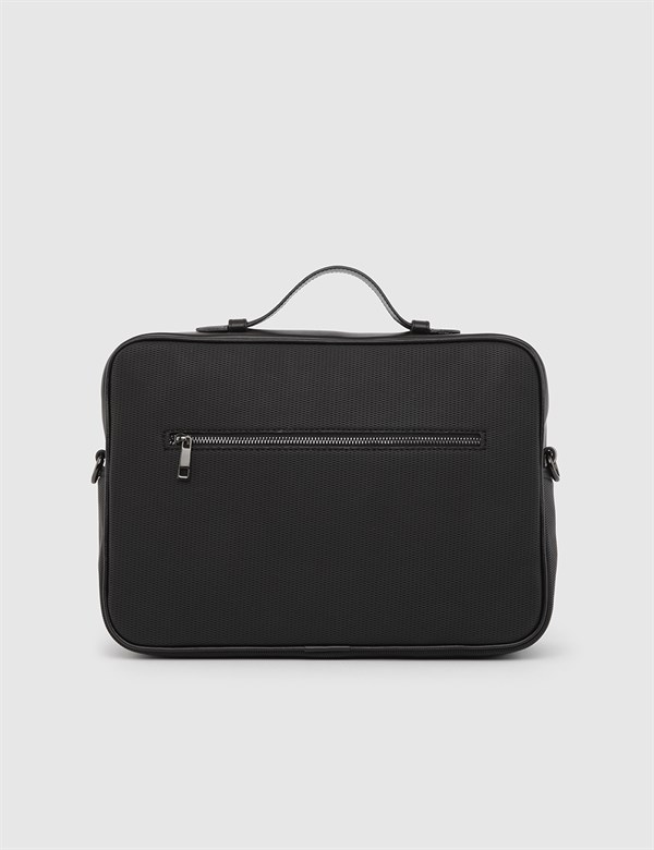 Almada Black Men's Briefcase
