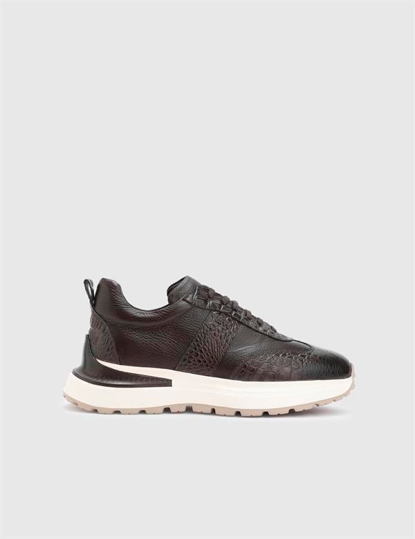 Alonso Brown Floater Leather Men's Sneaker