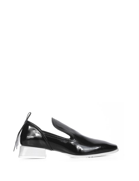 Altun Women's Oxford Black Patent Leather