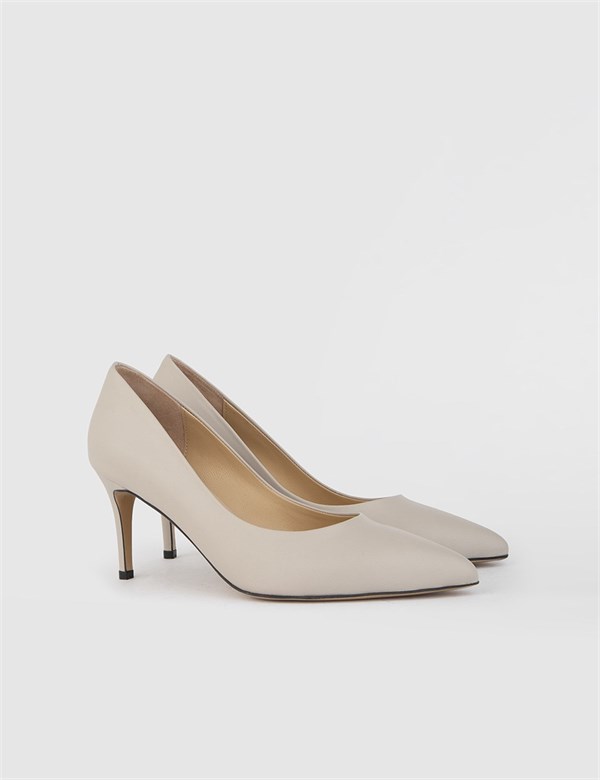 Alucia Mink Leather Women's Stiletto