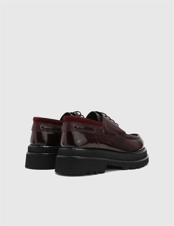 Anti Erkek Oxford Bordo Açma-Bordo Geyik