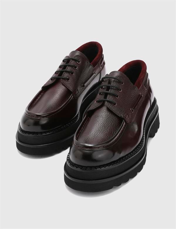 Anti Erkek Oxford Bordo Açma-Bordo Geyik