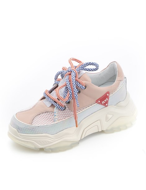 Anya Women's Sneaker Powder Pink Leather