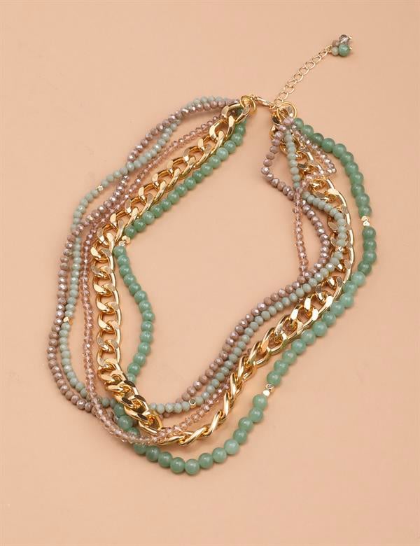 Atropes Green Women's Necklace