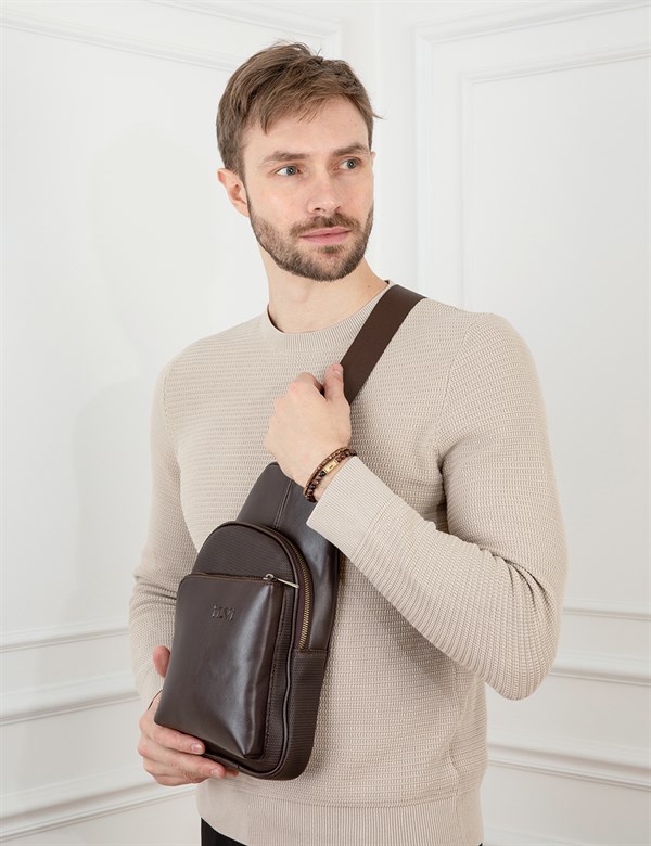 Aveiro Brown Men's Backpack