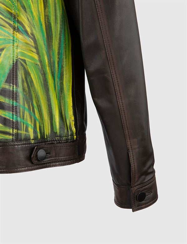Baird Brown Men's Leather Jacket