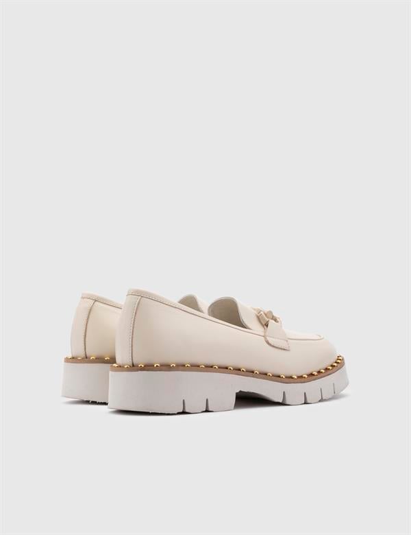 Barina Kadın Loafer Krem