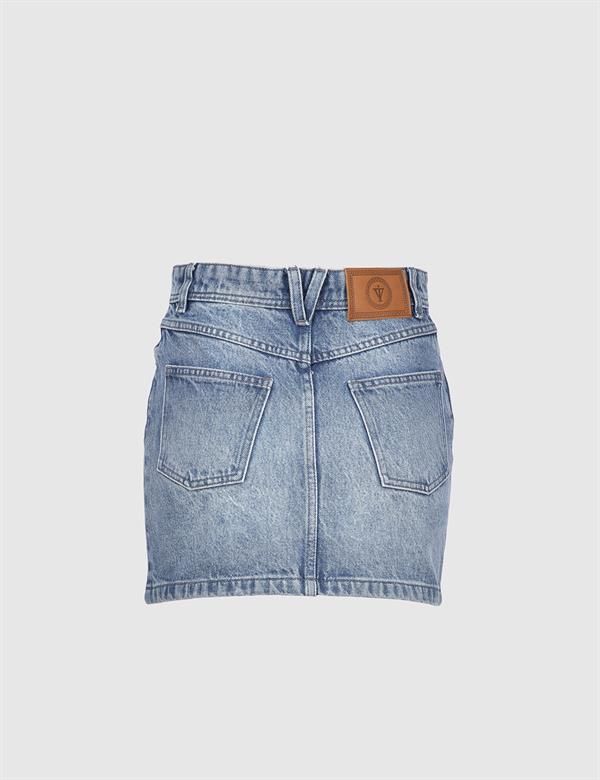 Barisal Blue Women's Denim Skirt