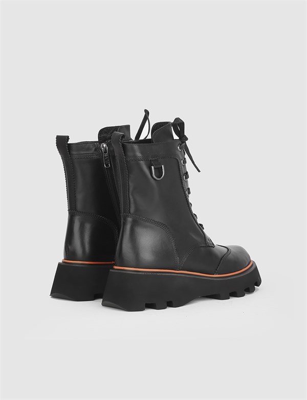 Barry Black Leather Women's Boot