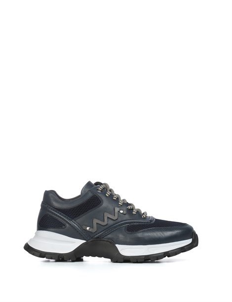 Begi Men's Sneaker Navy Blue Antique