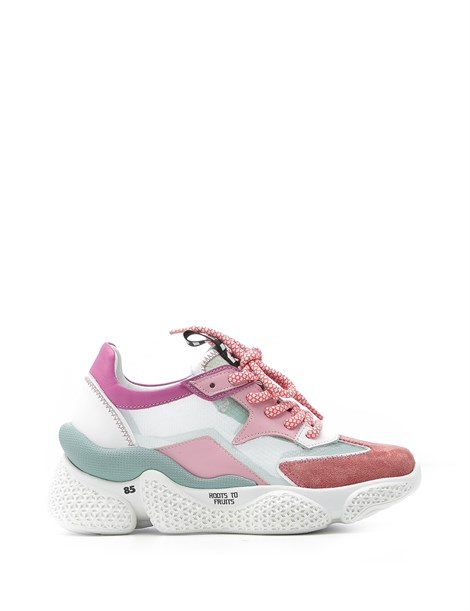 Beliz Women's Sneaker Orange White Powder Pink Red