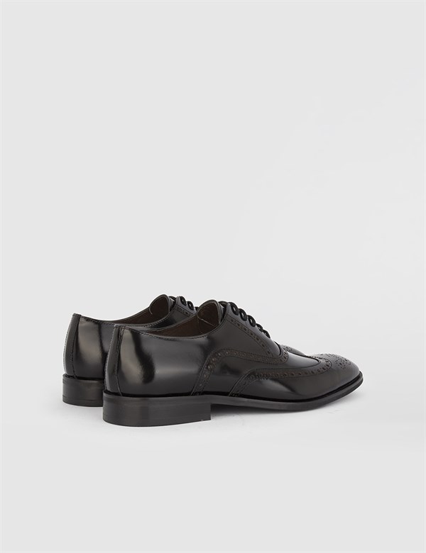 Benton Black Florentic Leather Men's Oxford