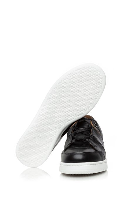Bernard Men's Sneaker Black Leather