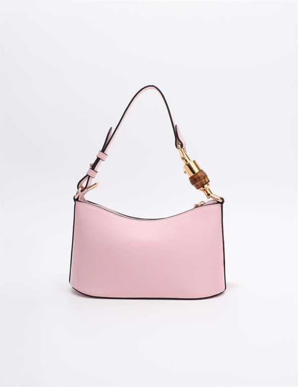 Blaise Pink Floater Leather Women's Shoulder Bag