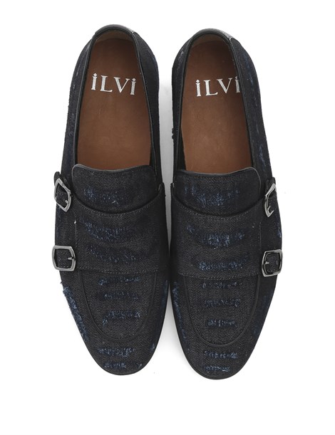 Bogart Men's Moccasin Denim Blue