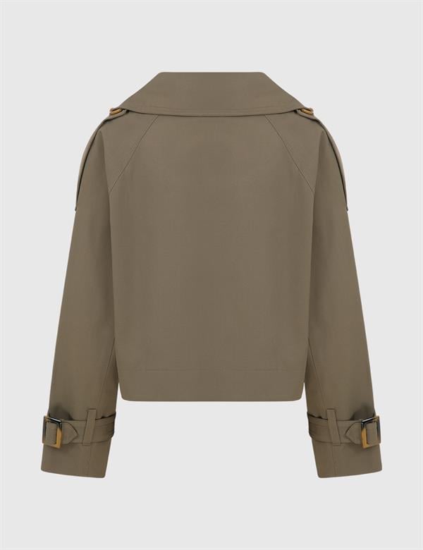 Bolton Khaki Women's Trench Coat
