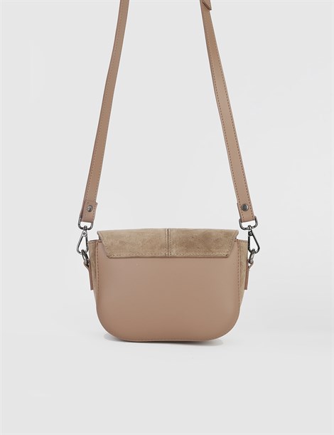 Brino Light Saddle Brown Women's Shoulder Bag