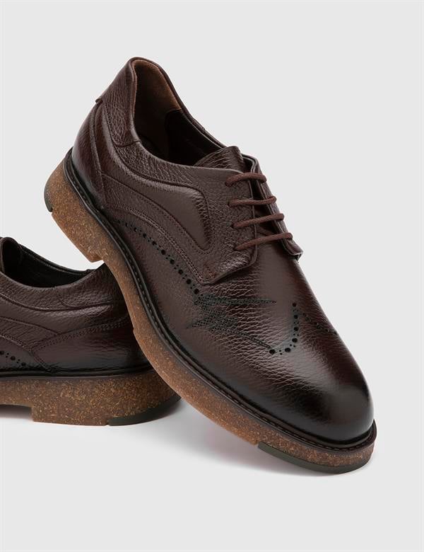 Bronte Brown Leather Men's Daily Shoe