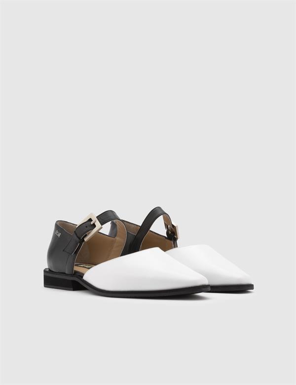 Brunn Kadın Loafer Beyaz