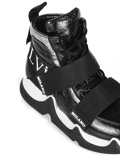 Buta Women's Boot Black Leather