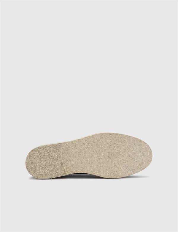 Buxton Black Suede Leather Men's Oxford