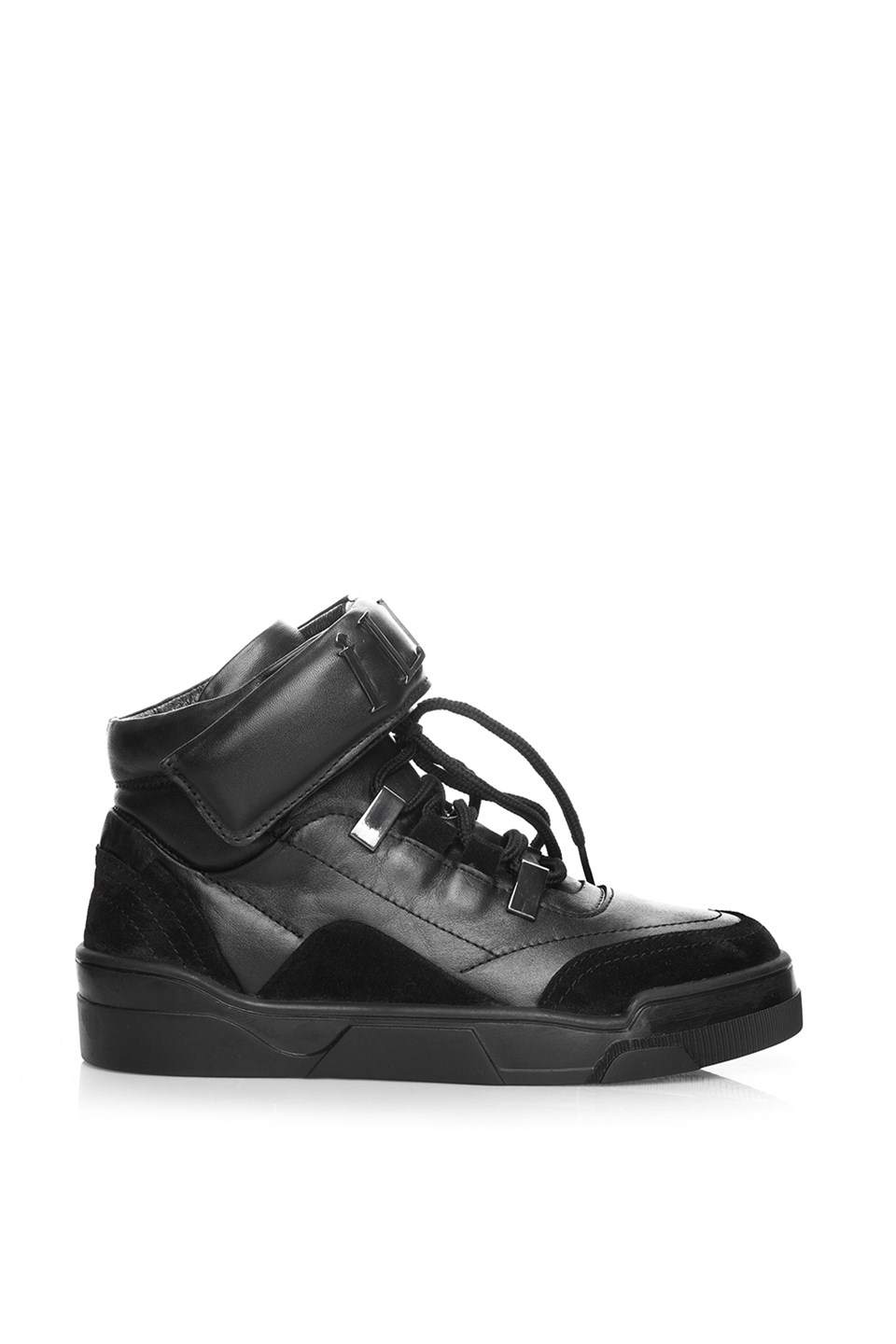 Ferra Women's Boot Black Leather - Black Split - İLVİ