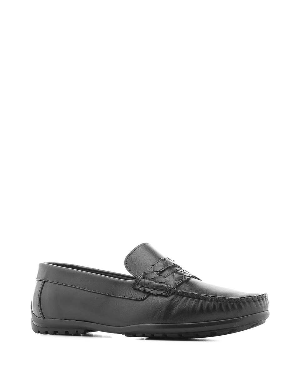 Maxwell Erkek Makosen Ayakkabı Siyah Antik - İLVİ