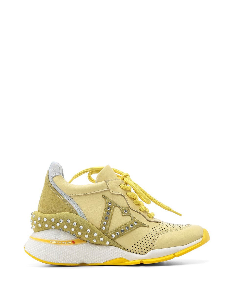 Neo Bayan Spor Ayakkabı Sarı Kombin - İLVİ