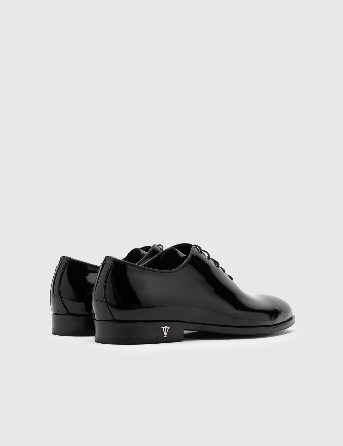 Noda Black Patent Leather Men's Tuxedo Shoe - İLVİ Noda Black Patent Leather Men's Tuxedo Shoe - İLVİ