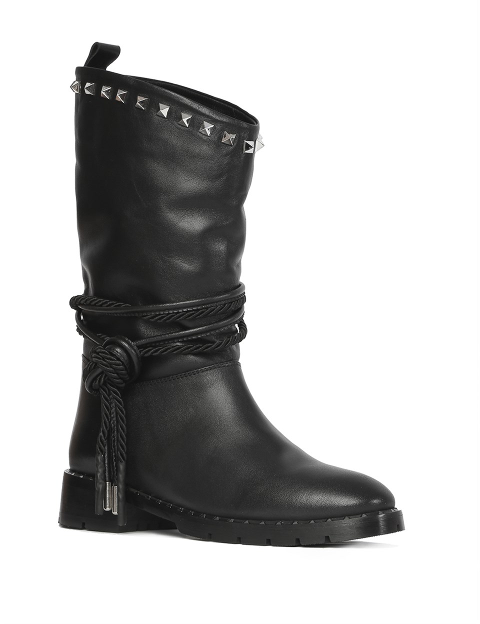 ミドルブーツ TODS Women Boots XXW32L0IN80 TSFB999 Black Woman BLACK Tod's Chelsea Boots in Leather