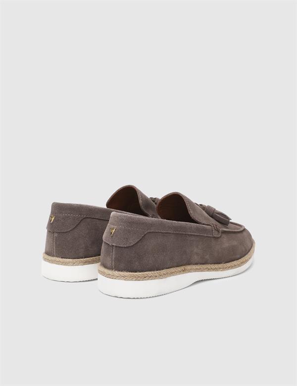 Caistor Hakiki Süet Taba Erkek Loafer