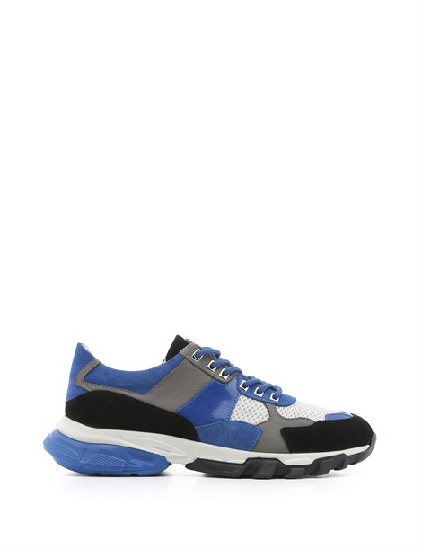 Carlotta Men's Sneaker Black Blue Neon